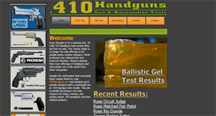 Desktop Screenshot of 410handguns.com
